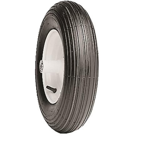 Martin Wheel 4.00x6 2-ply Rib Tire & Wheel Assembly 406DC6-58BB